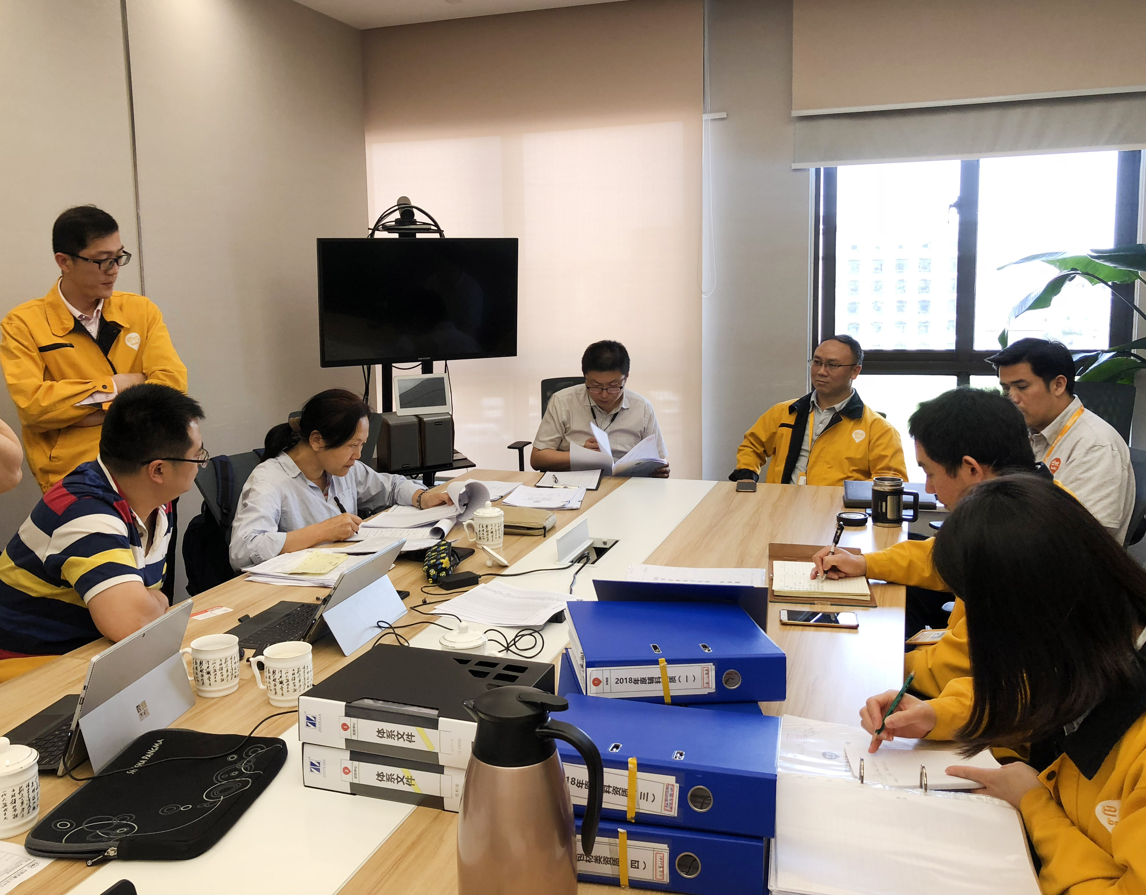 我司順利通過中國質(zhì)量認(rèn)證中心雙體系初審