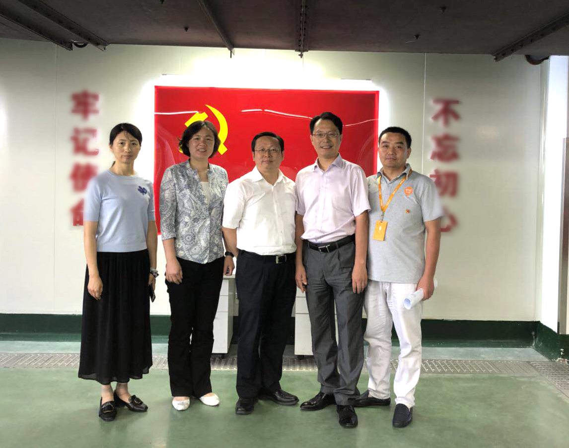 “將黨建工作融入到企業(yè)發(fā)展中”----車墩鎮(zhèn)黨委曹書記一行至我司進(jìn)行黨建工作專題調(diào)研 